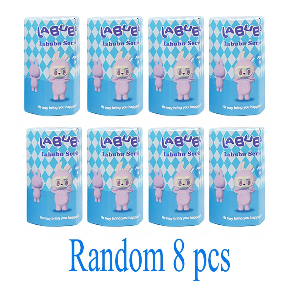 New Labubu Hippers Blind Box Figure Action Figurine Collection Pvc Model Toys Doll Children Ornament Toy Birthday Gift in stock
