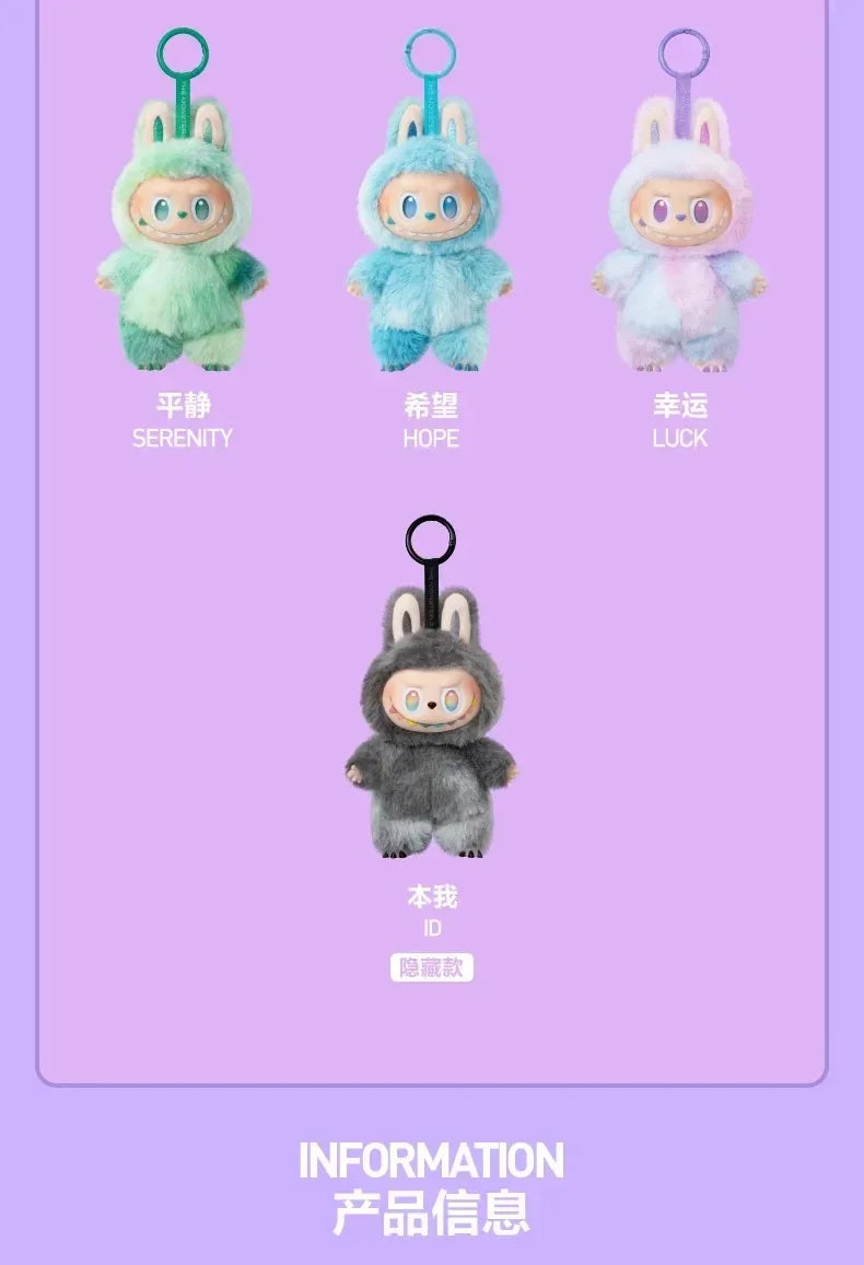 100% Original Labubu V3 Blind Box Big Into Energy The Monsters Pendant Action Figure Genuine version Labubu Doll Anime Figurine*