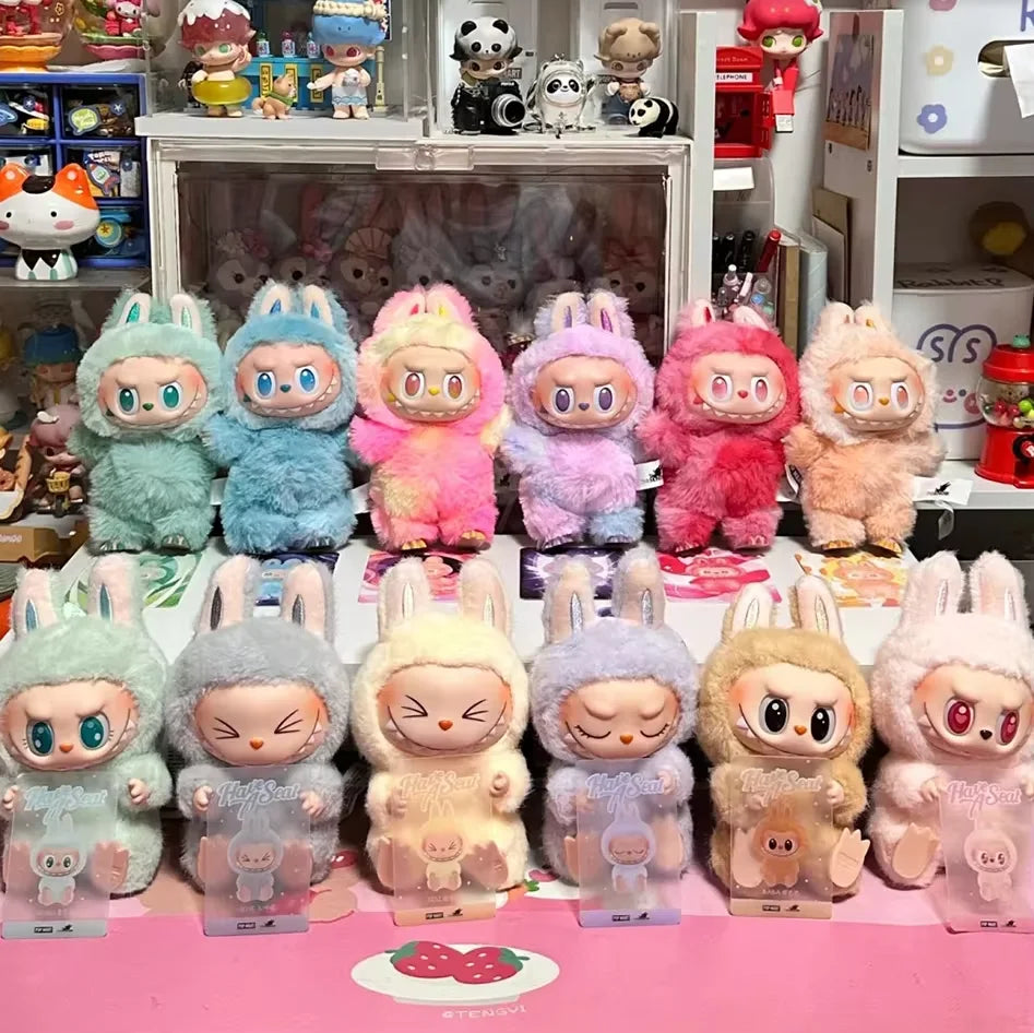 100% Original Labubu V3 Blind Box Big Into Energy The Monsters Pendant Action Figure Genuine version Labubu Doll Anime Figurine*