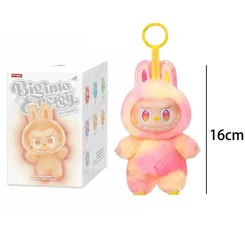 100% Original Labubu V3 Blind Box Big Into Energy The Monsters Pendant Action Figure Genuine version Labubu Doll Anime Figurine*
