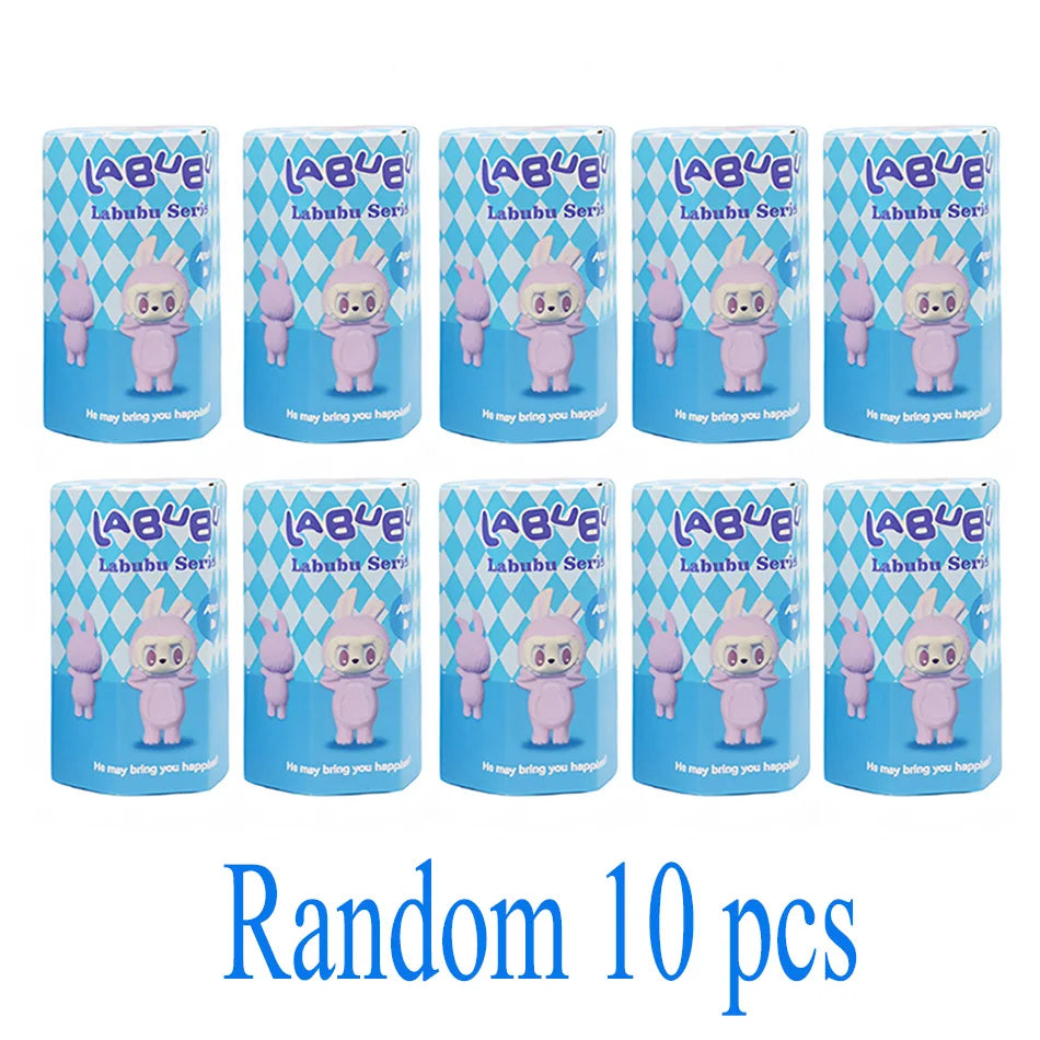 New Labubu Hippers Blind Box Figure Action Figurine Collection Pvc Model Toys Doll Children Ornament Toy Birthday Gift in stock