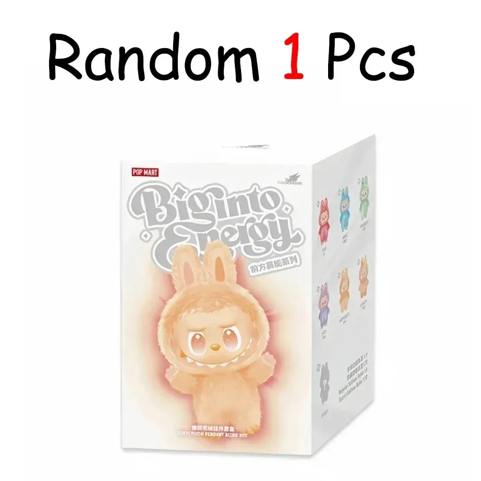 100% Original Labubu V3 Blind Box Big Into Energy The Monsters Pendant Action Figure Genuine version Labubu Doll Anime Figurine*