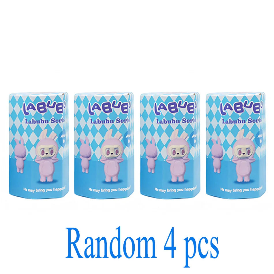 New Labubu Hippers Blind Box Figure Action Figurine Collection Pvc Model Toys Doll Children Ornament Toy Birthday Gift in stock