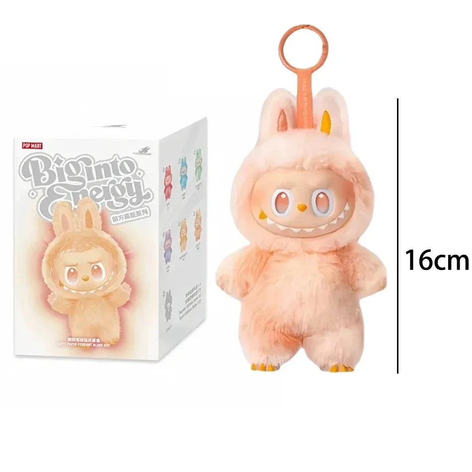 100% Original Labubu V3 Blind Box Big Into Energy The Monsters Pendant Action Figure Genuine version Labubu Doll Anime Figurine*