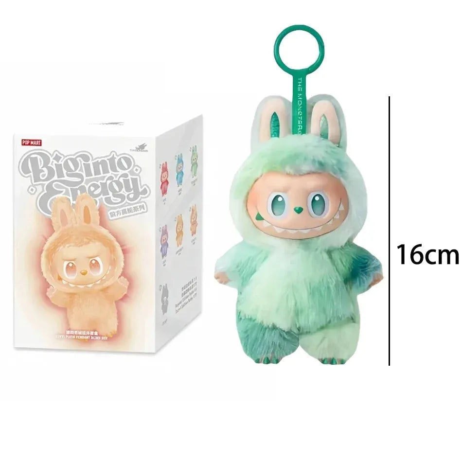 100% Original Labubu V3 Blind Box Big Into Energy The Monsters Pendant Action Figure Genuine version Labubu Doll Anime Figurine*