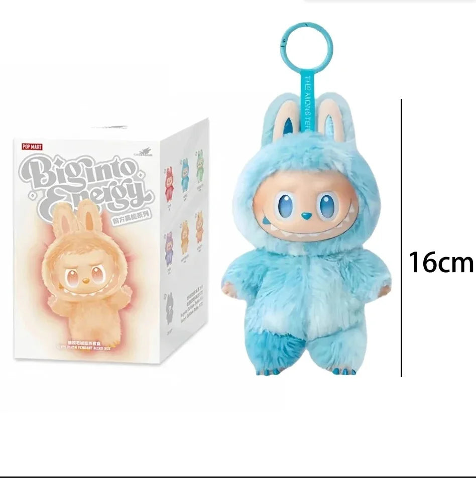 100% Original Labubu V3 Blind Box Big Into Energy The Monsters Pendant Action Figure Genuine version Labubu Doll Anime Figurine*