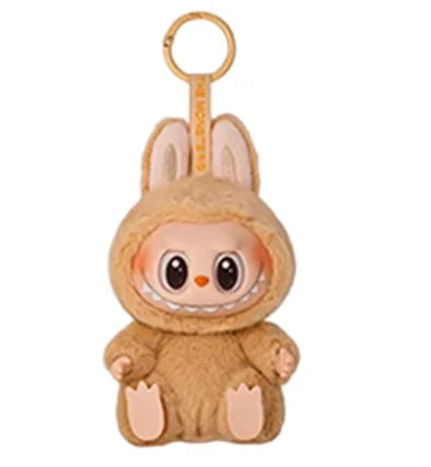 Cute Labubu The Monsters Box Toy Sweetheart Vinyl Doll Kawaii Backpack Pendant Decoration Plush Doll Clothes Keychain Gifts