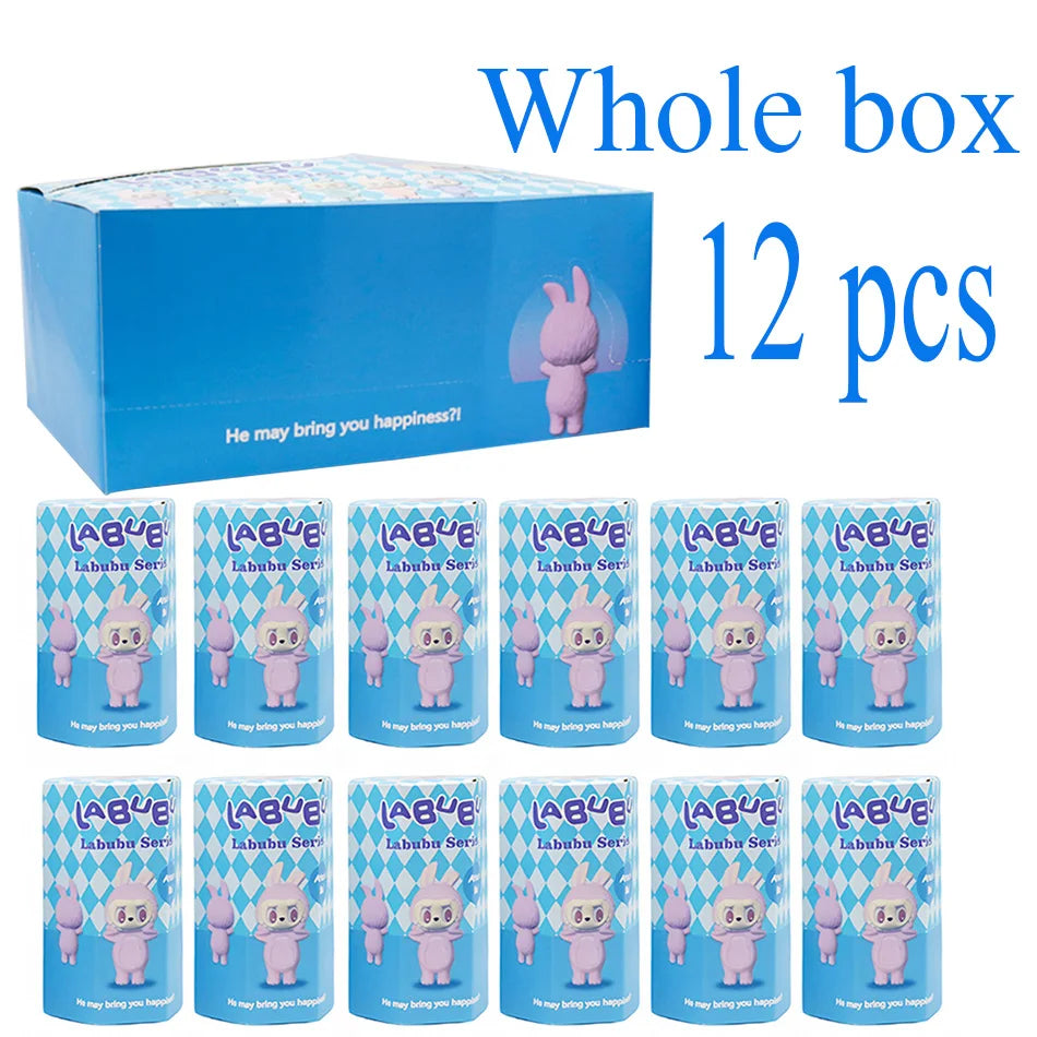 New Labubu Hippers Blind Box Figure Action Figurine Collection Pvc Model Toys Doll Children Ornament Toy Birthday Gift in stock