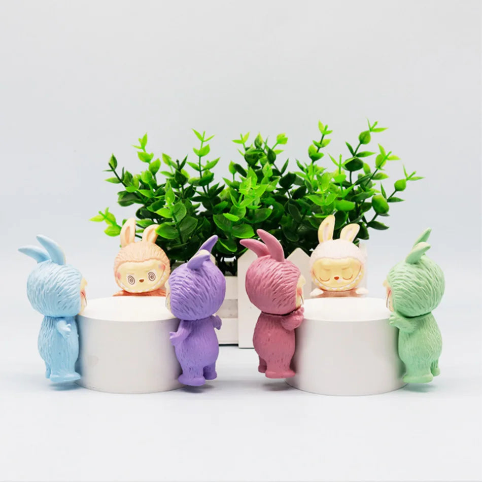 New Labubu Hippers Blind Box Figure Action Figurine Collection Pvc Model Toys Doll Children Ornament Toy Birthday Gift in stock