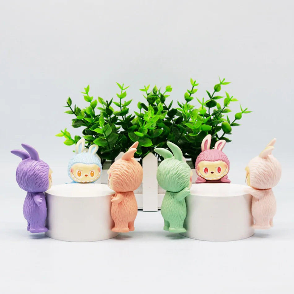 New Labubu Hippers Blind Box Figure Action Figurine Collection Pvc Model Toys Doll Children Ornament Toy Birthday Gift in stock