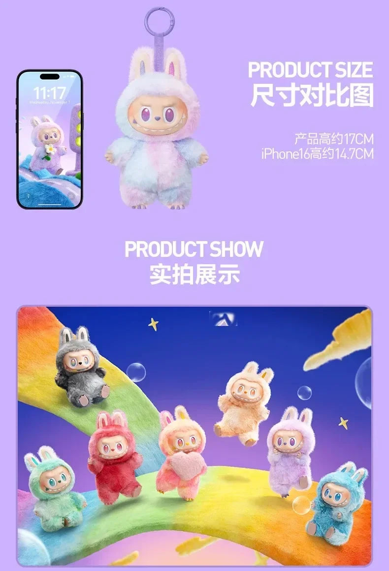 100% Original Labubu V3 Blind Box Big Into Energy The Monsters Pendant Action Figure Genuine version Labubu Doll Anime Figurine*