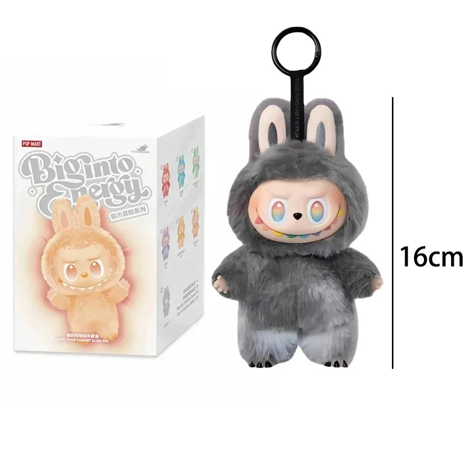 100% Original Labubu V3 Blind Box Big Into Energy The Monsters Pendant Action Figure Genuine version Labubu Doll Anime Figurine*