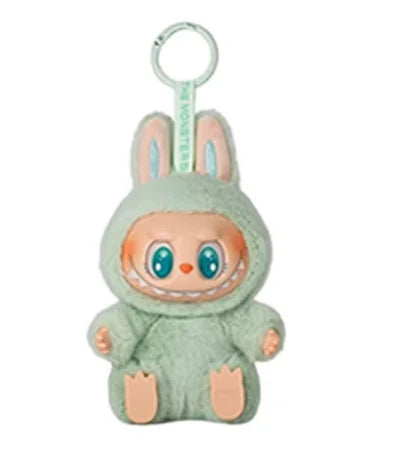 Cute Labubu The Monsters Box Toy Sweetheart Vinyl Doll Kawaii Backpack Pendant Decoration Plush Doll Clothes Keychain Gifts