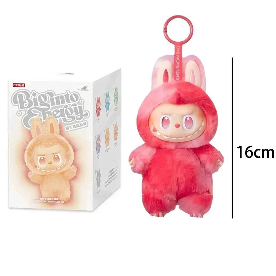100% Original Labubu V3 Blind Box Big Into Energy The Monsters Pendant Action Figure Genuine version Labubu Doll Anime Figurine*