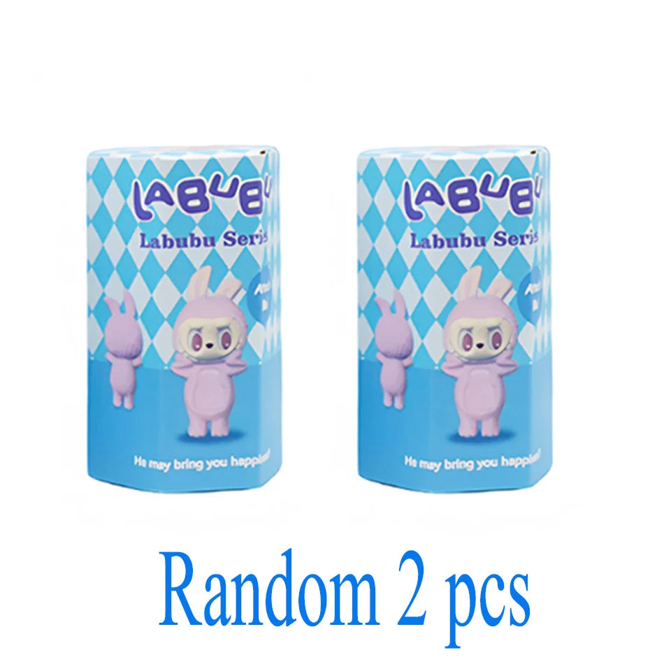 New Labubu Hippers Blind Box Figure Action Figurine Collection Pvc Model Toys Doll Children Ornament Toy Birthday Gift in stock